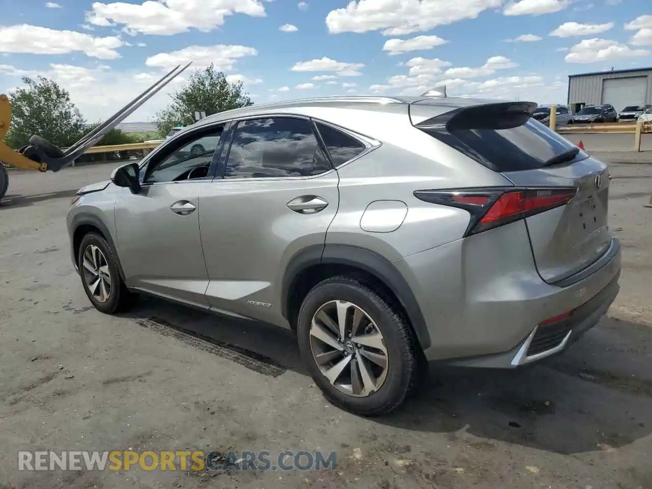 2 Photograph of a damaged car JTJGJRDZ9M2164377 LEXUS NX 2021