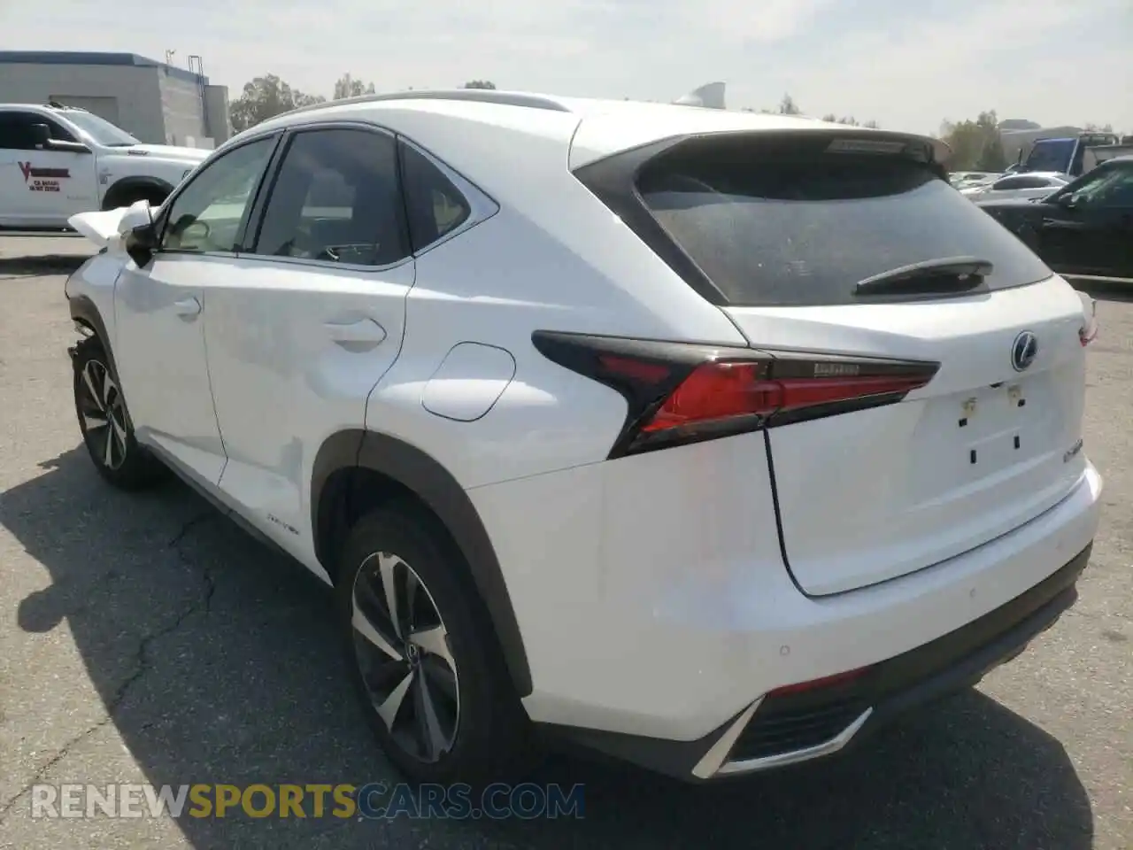 3 Photograph of a damaged car JTJGJRDZ9M5011772 LEXUS NX 2021