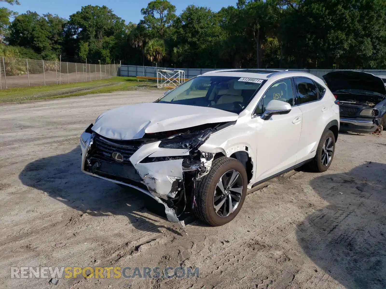 2 Photograph of a damaged car JTJGJRDZ9M5013554 LEXUS NX 2021