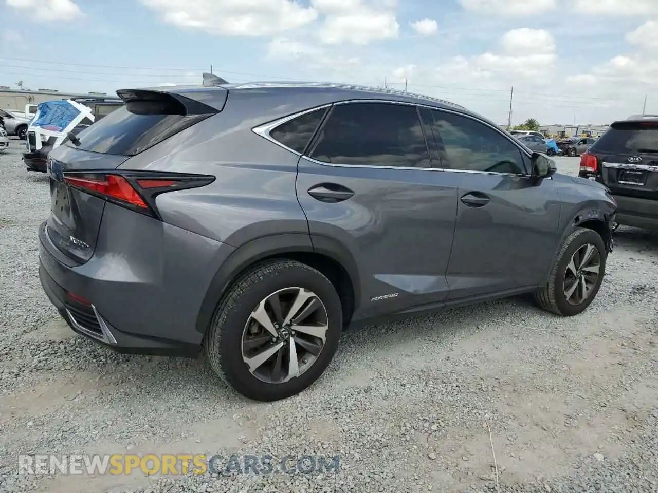 3 Photograph of a damaged car JTJGJRDZXM2155719 LEXUS NX 2021