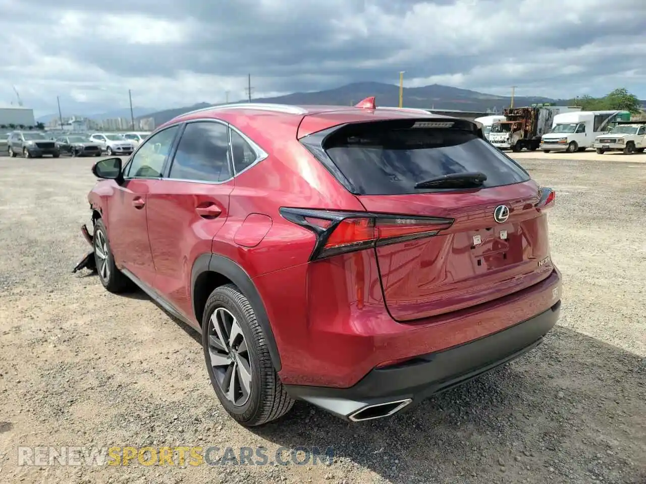 3 Photograph of a damaged car JTJHARBZ5M5032125 LEXUS NX 2021