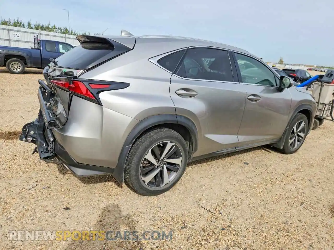 3 Photograph of a damaged car JTJHARDZ9M2238885 LEXUS NX 2021
