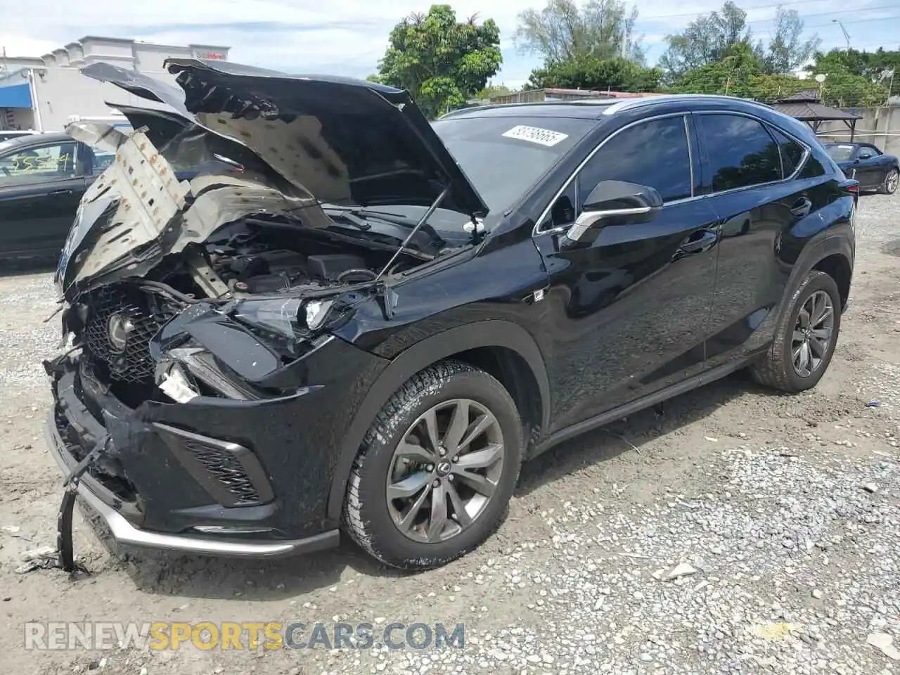 1 Photograph of a damaged car JTJSARBZ0M2182893 LEXUS NX 2021