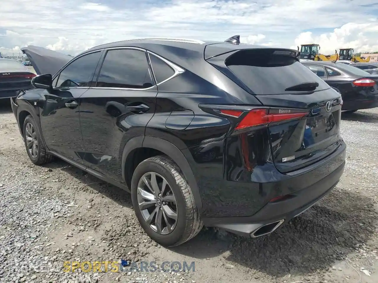 2 Photograph of a damaged car JTJSARBZ0M2182893 LEXUS NX 2021