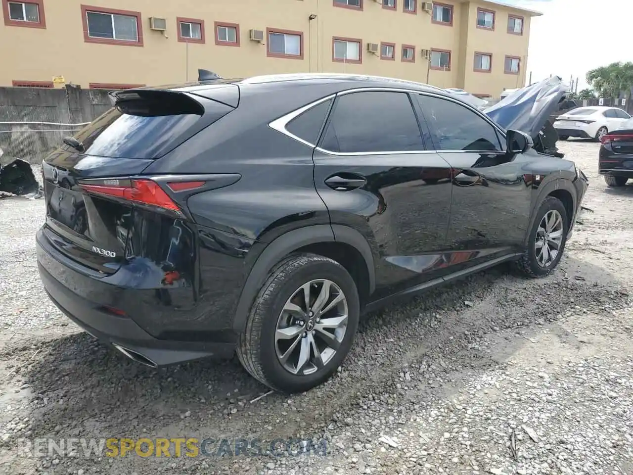 3 Photograph of a damaged car JTJSARBZ0M2182893 LEXUS NX 2021