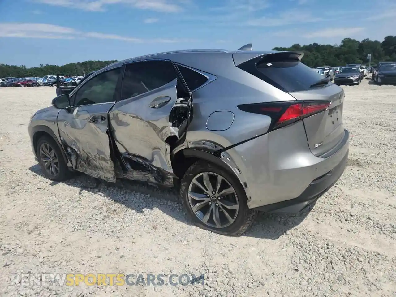 2 Photograph of a damaged car JTJSARBZ0M2183090 LEXUS NX 2021
