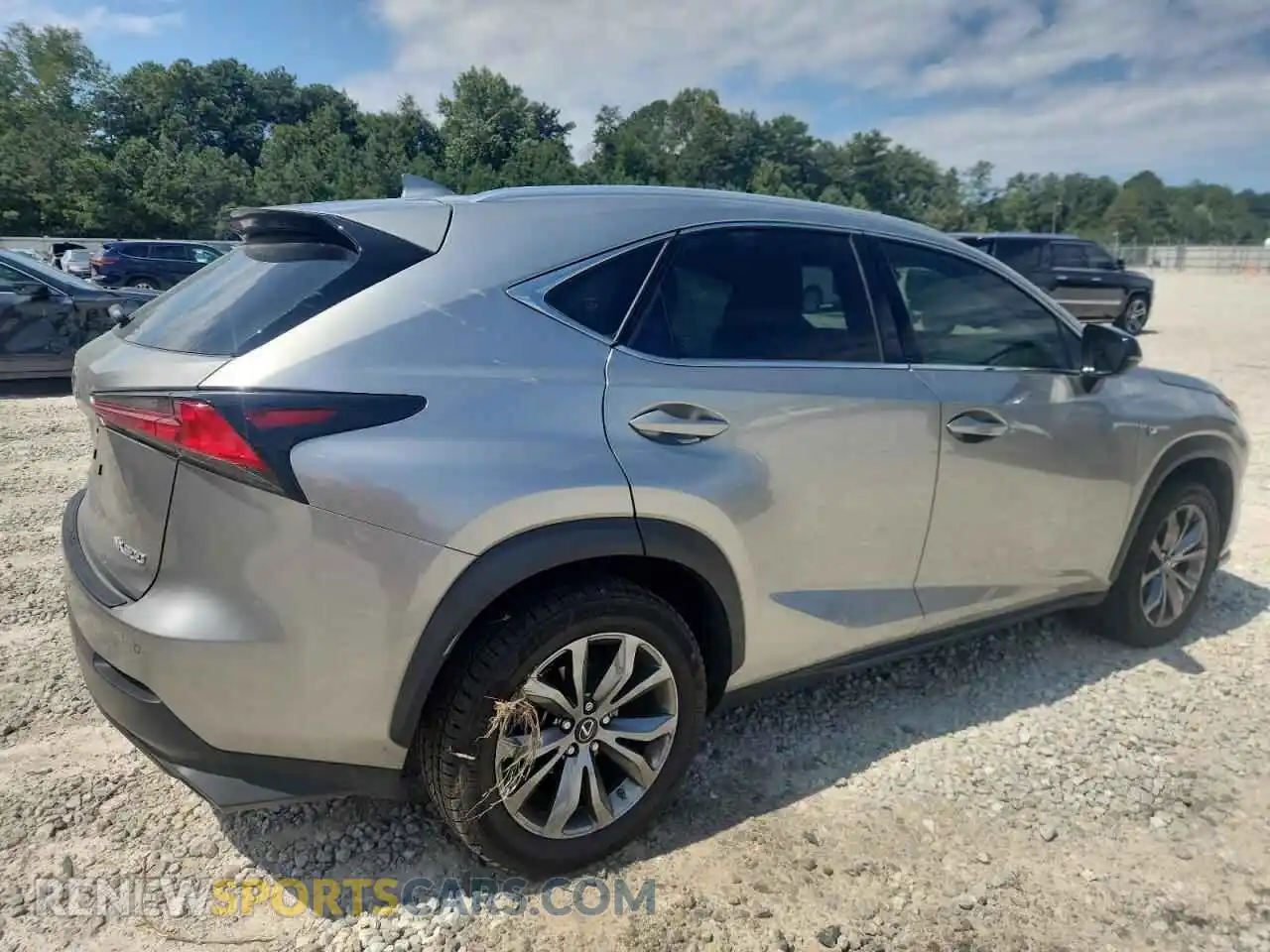 3 Photograph of a damaged car JTJSARBZ0M2183090 LEXUS NX 2021
