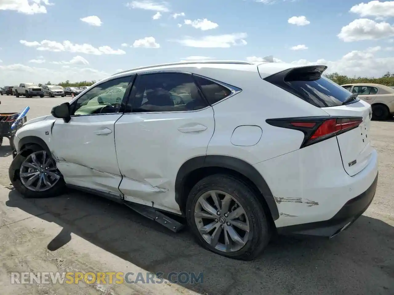 2 Photograph of a damaged car JTJSARBZ0M2196454 LEXUS NX 2021