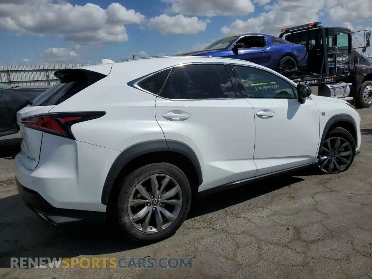 3 Photograph of a damaged car JTJSARBZ0M2196454 LEXUS NX 2021