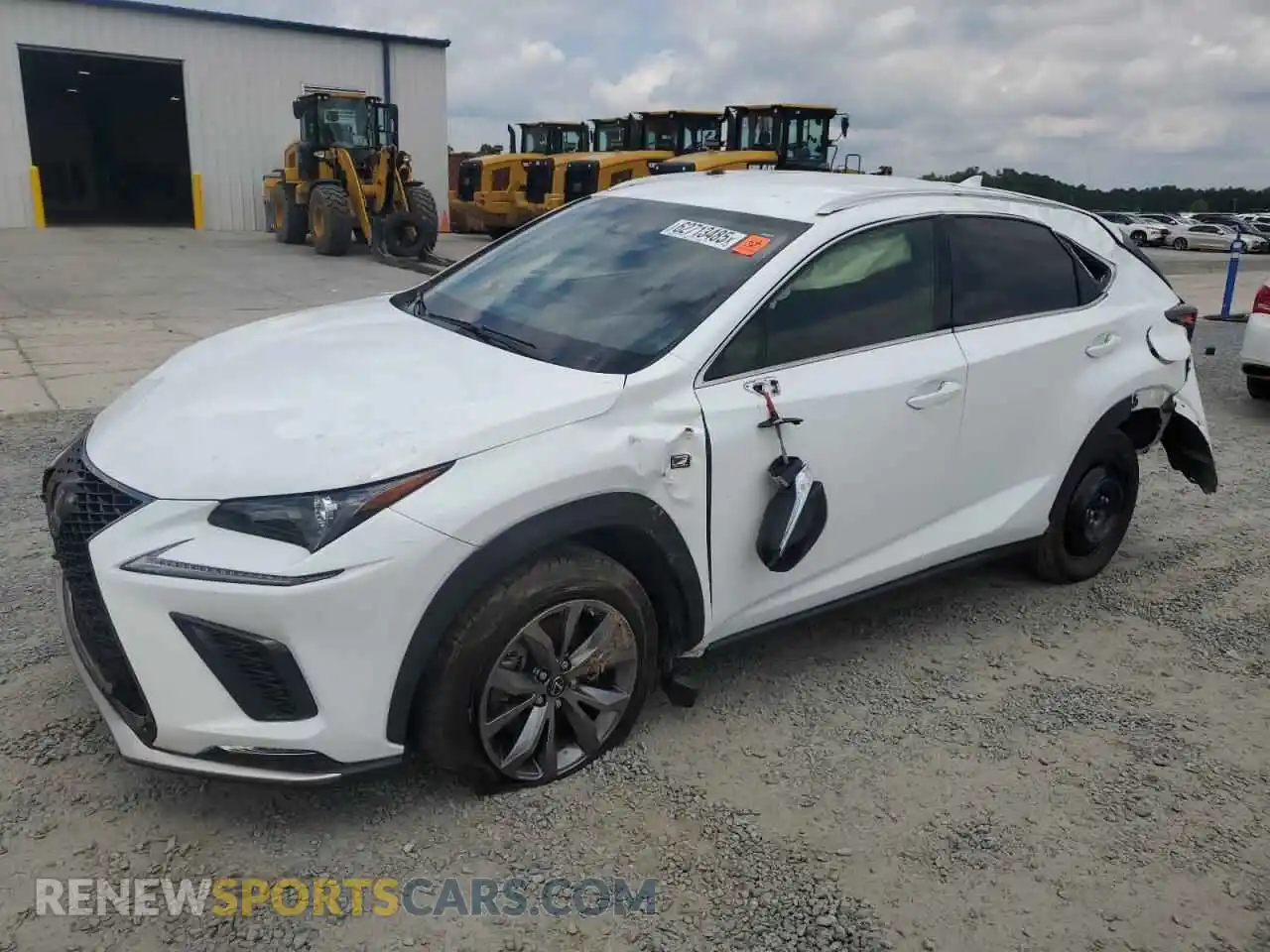1 Фотография поврежденного автомобиля JTJSARBZ0M2199967 LEXUS NX 2021