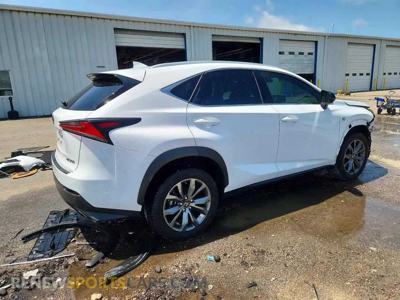 3 Photograph of a damaged car JTJSARBZ0M2203421 LEXUS NX 2021