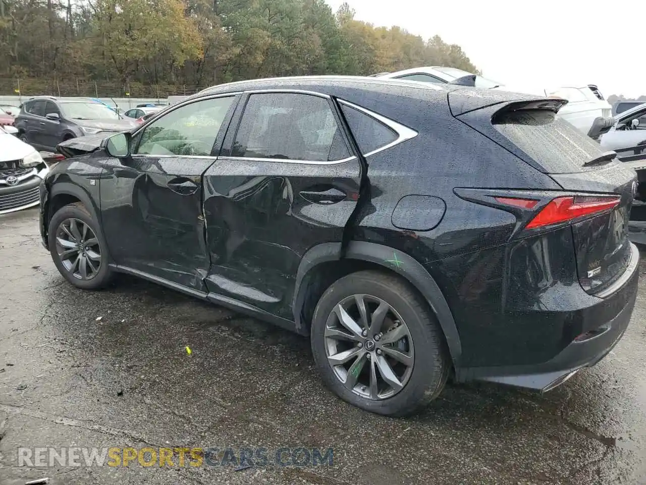 2 Photograph of a damaged car JTJSARBZ1M2179534 LEXUS NX 2021