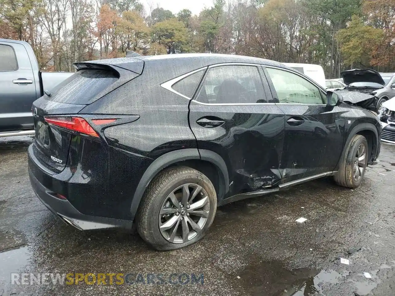 3 Photograph of a damaged car JTJSARBZ1M2179534 LEXUS NX 2021