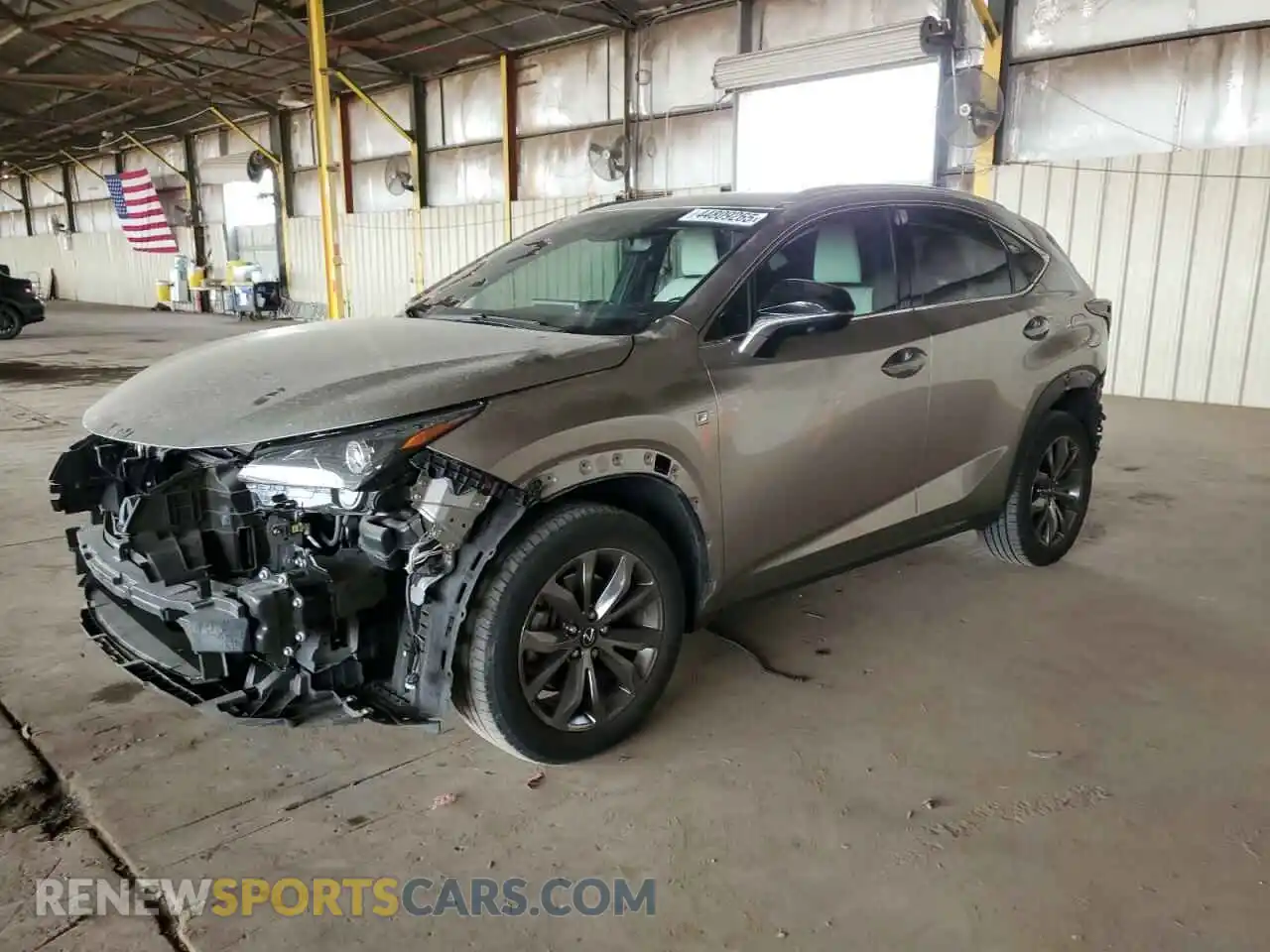 1 Фотография поврежденного автомобиля JTJSARBZ1M2201094 LEXUS NX 2021