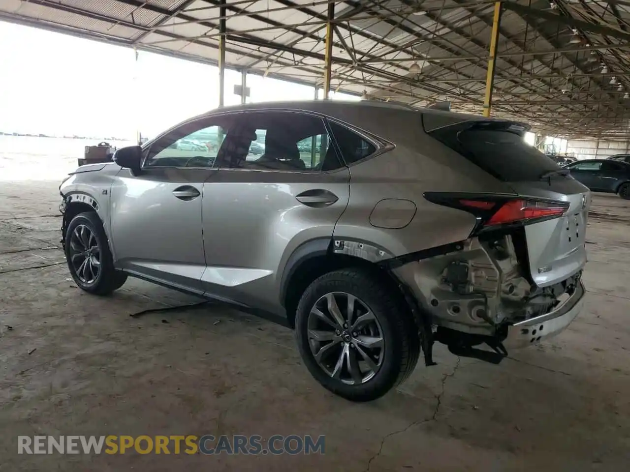2 Фотография поврежденного автомобиля JTJSARBZ1M2201094 LEXUS NX 2021