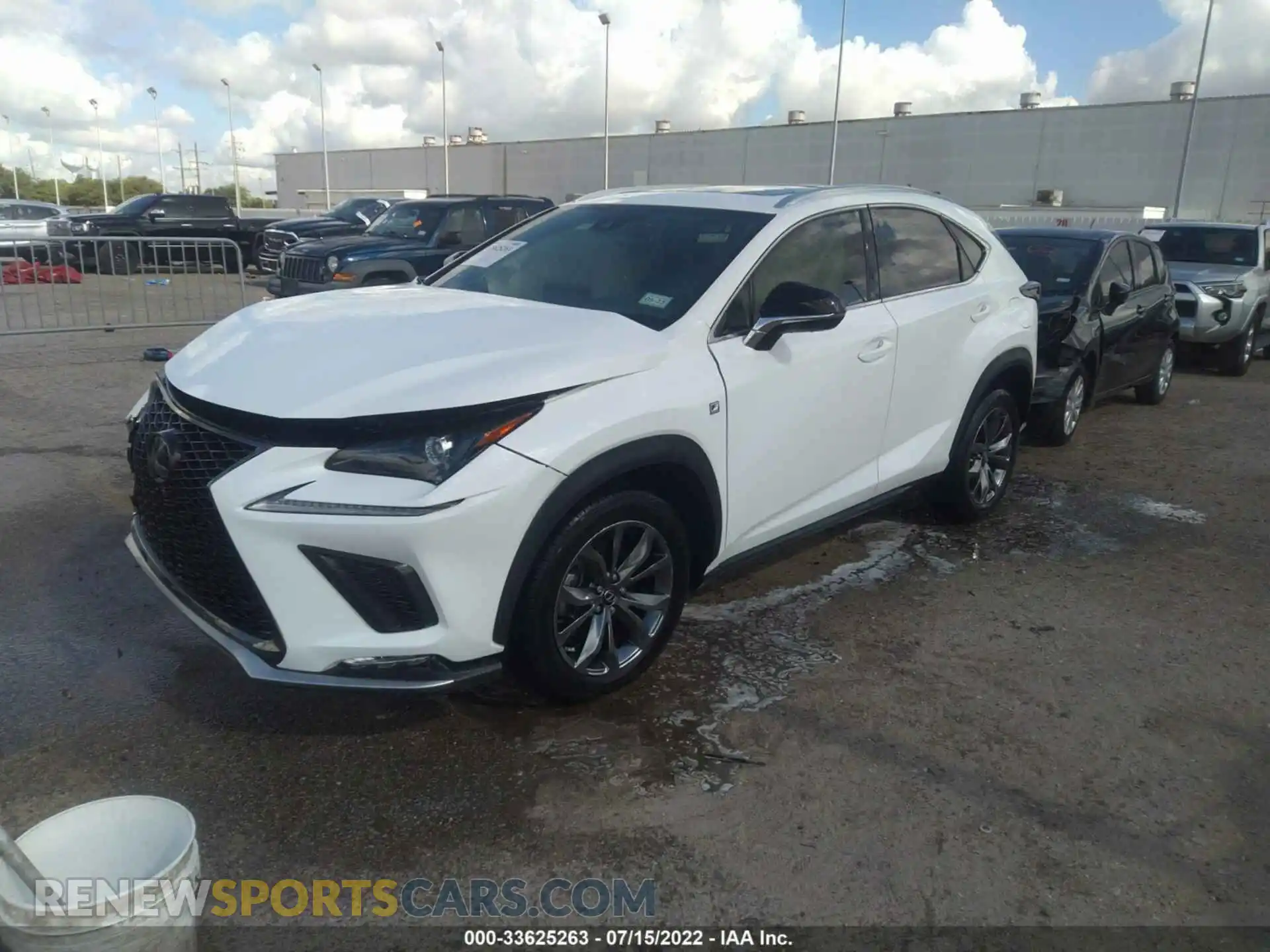 2 Photograph of a damaged car JTJSARBZ2M2189053 LEXUS NX 2021