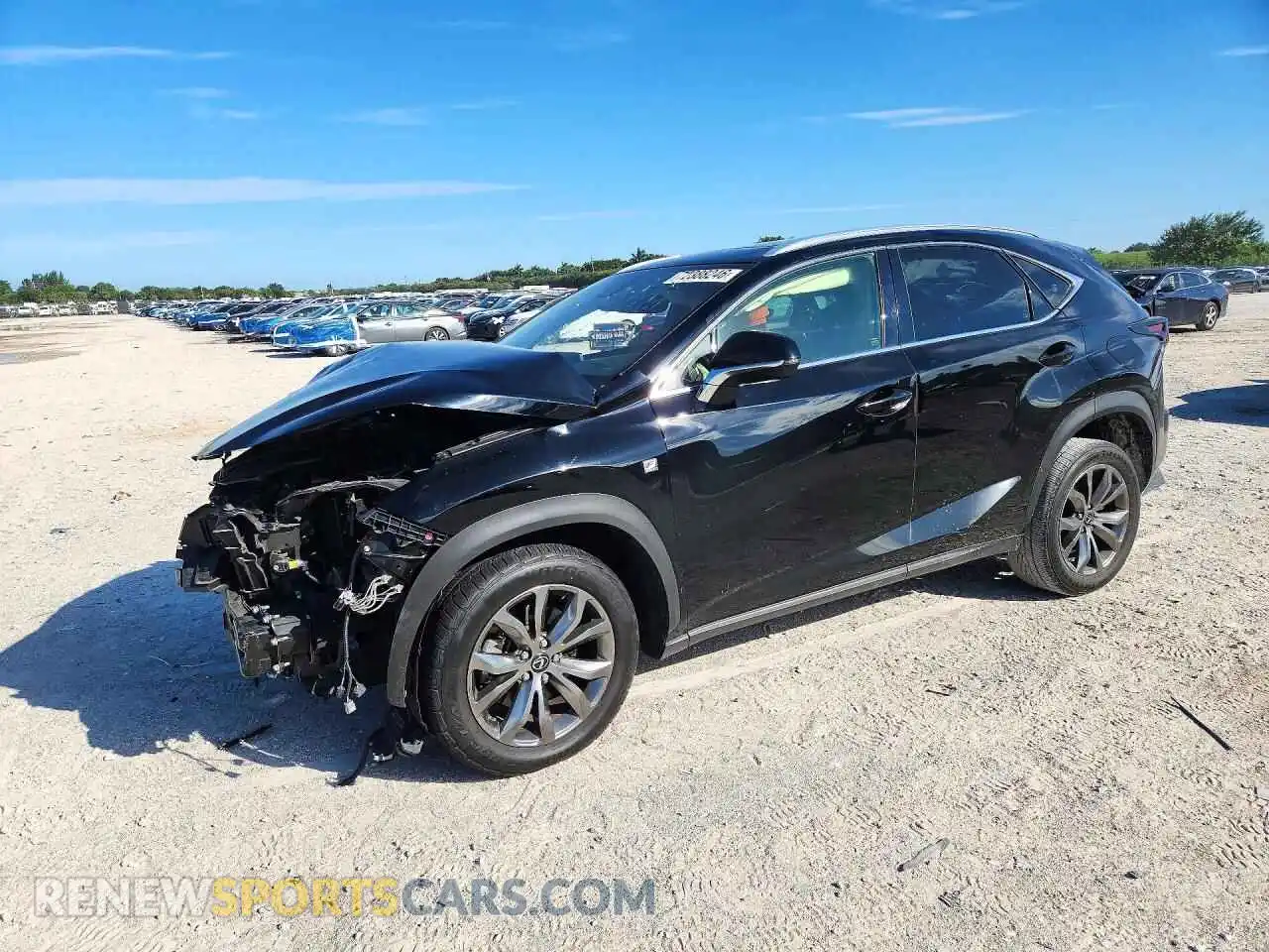1 fotografías del automóvil dañado JTJSARBZ3M2192818 LEXUS NX 2021