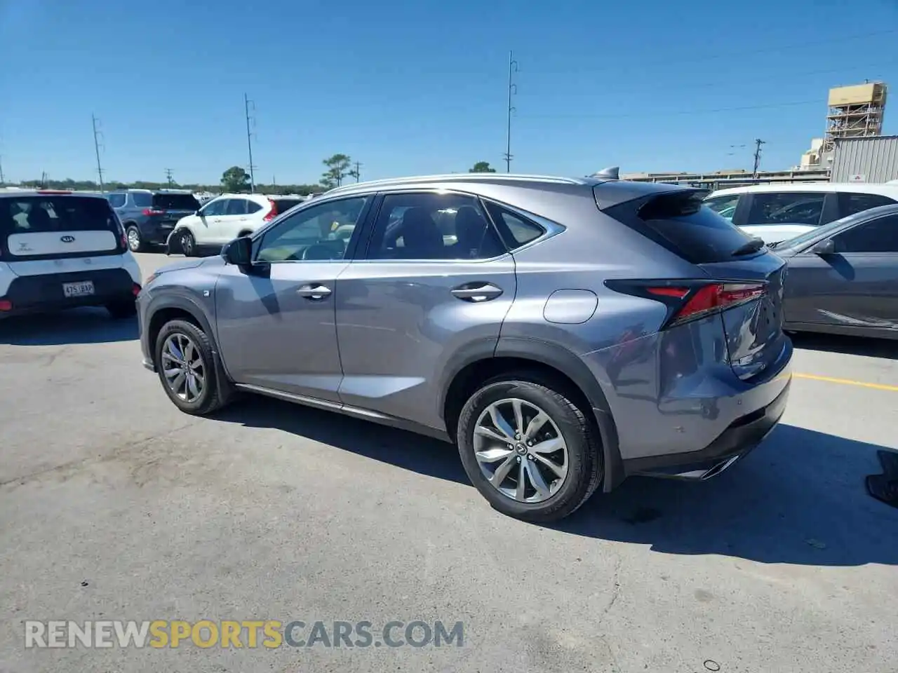 2 Фотография поврежденного автомобиля JTJSARBZ3M2198389 LEXUS NX 2021