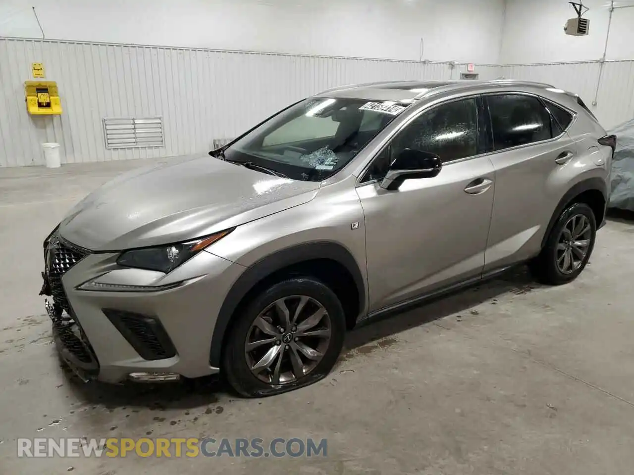 1 Photograph of a damaged car JTJSARBZ3M2198943 LEXUS NX 2021
