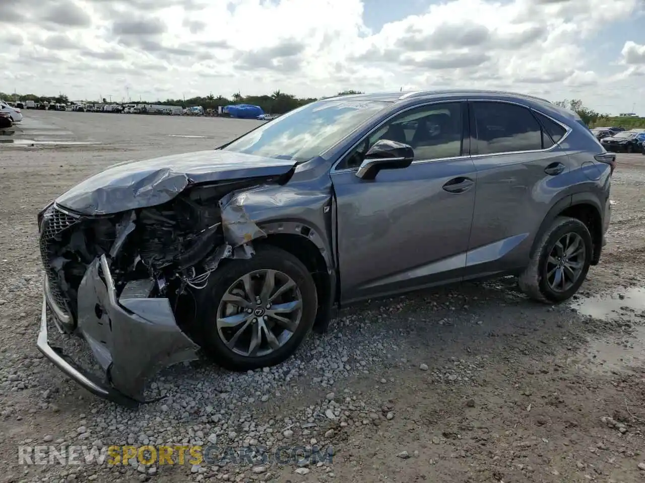 1 Photograph of a damaged car JTJSARBZ3M2200206 LEXUS NX 2021