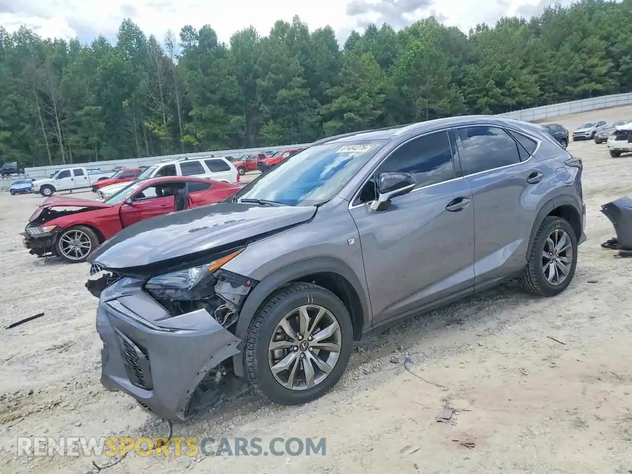 1 fotografías del automóvil dañado JTJSARBZ5M2179665 LEXUS NX 2021