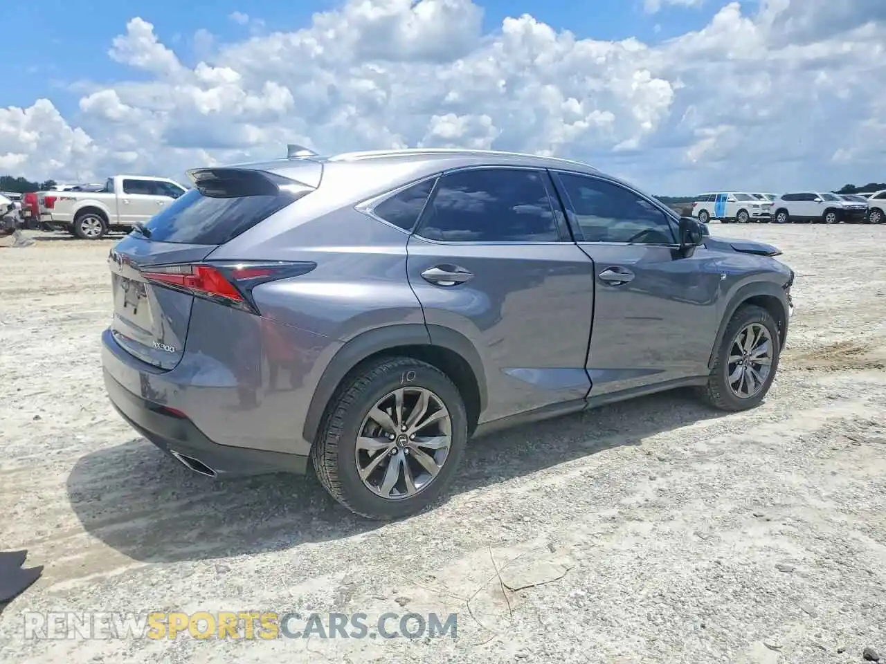 3 fotografías del automóvil dañado JTJSARBZ5M2179665 LEXUS NX 2021