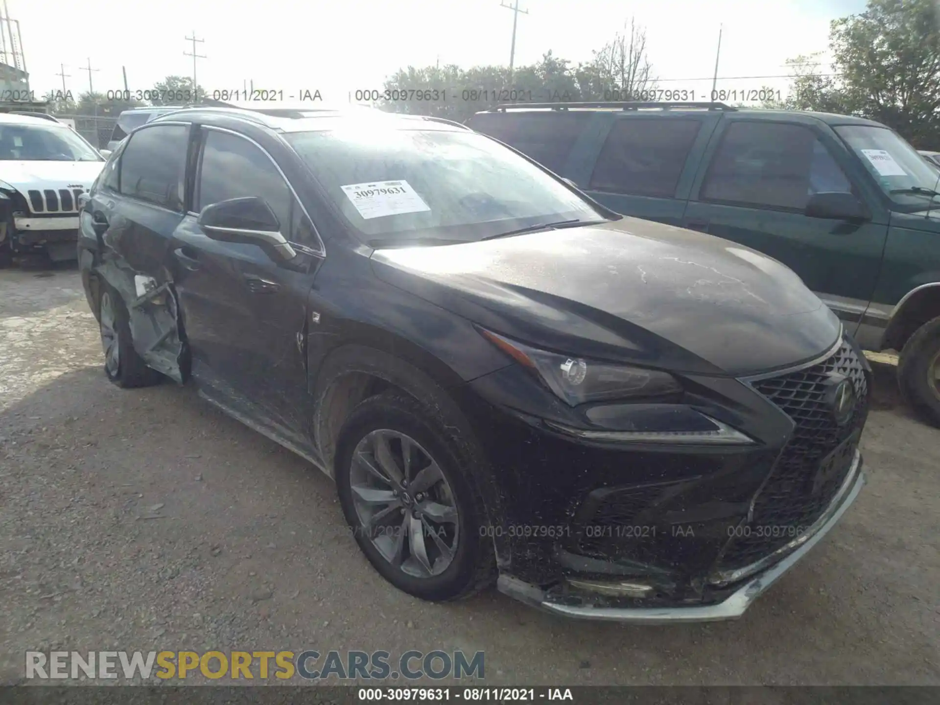 1 Photograph of a damaged car JTJSARBZ5M2190908 LEXUS NX 2021