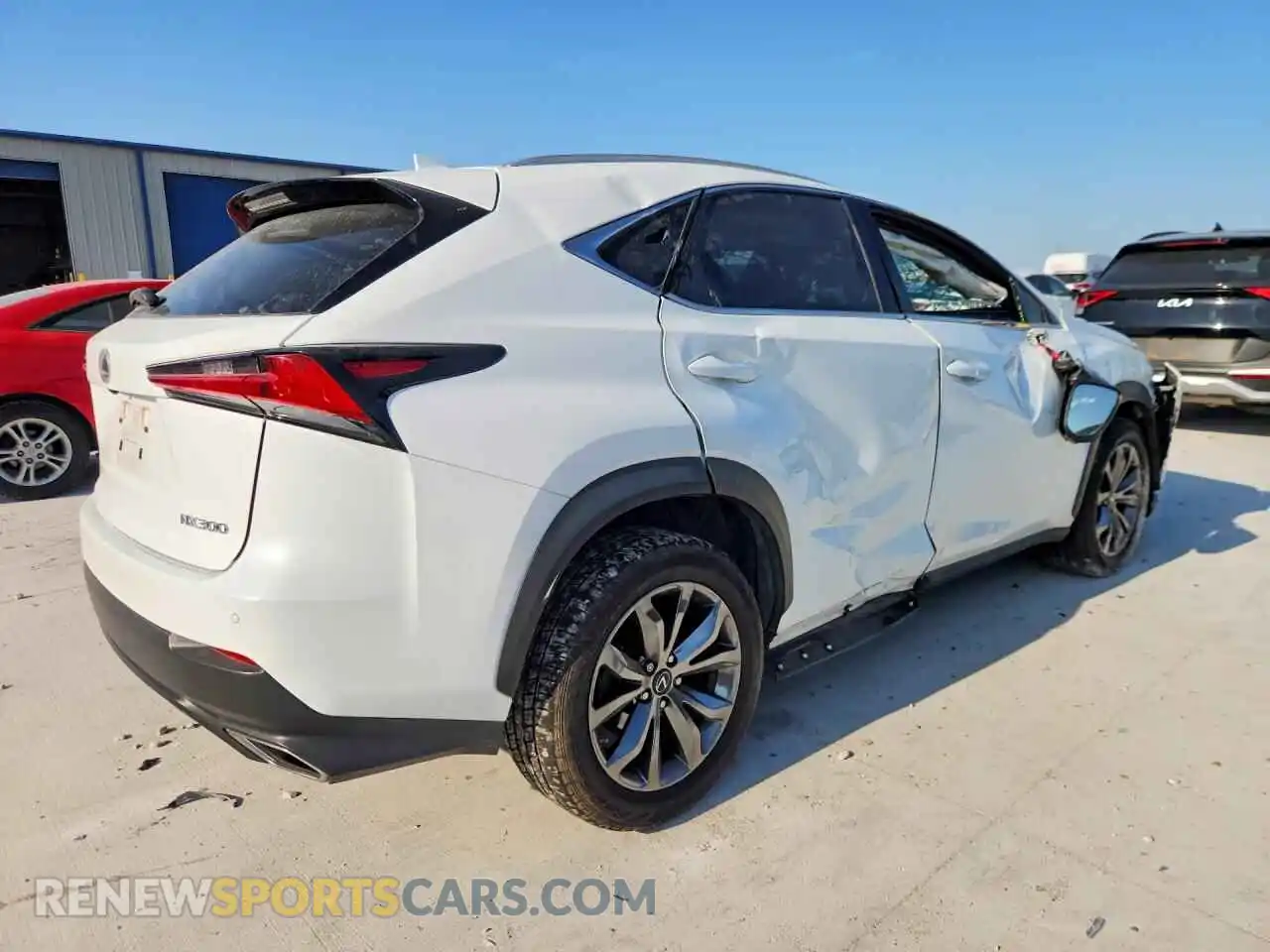 3 Photograph of a damaged car JTJSARBZ5M2192559 LEXUS NX 2021