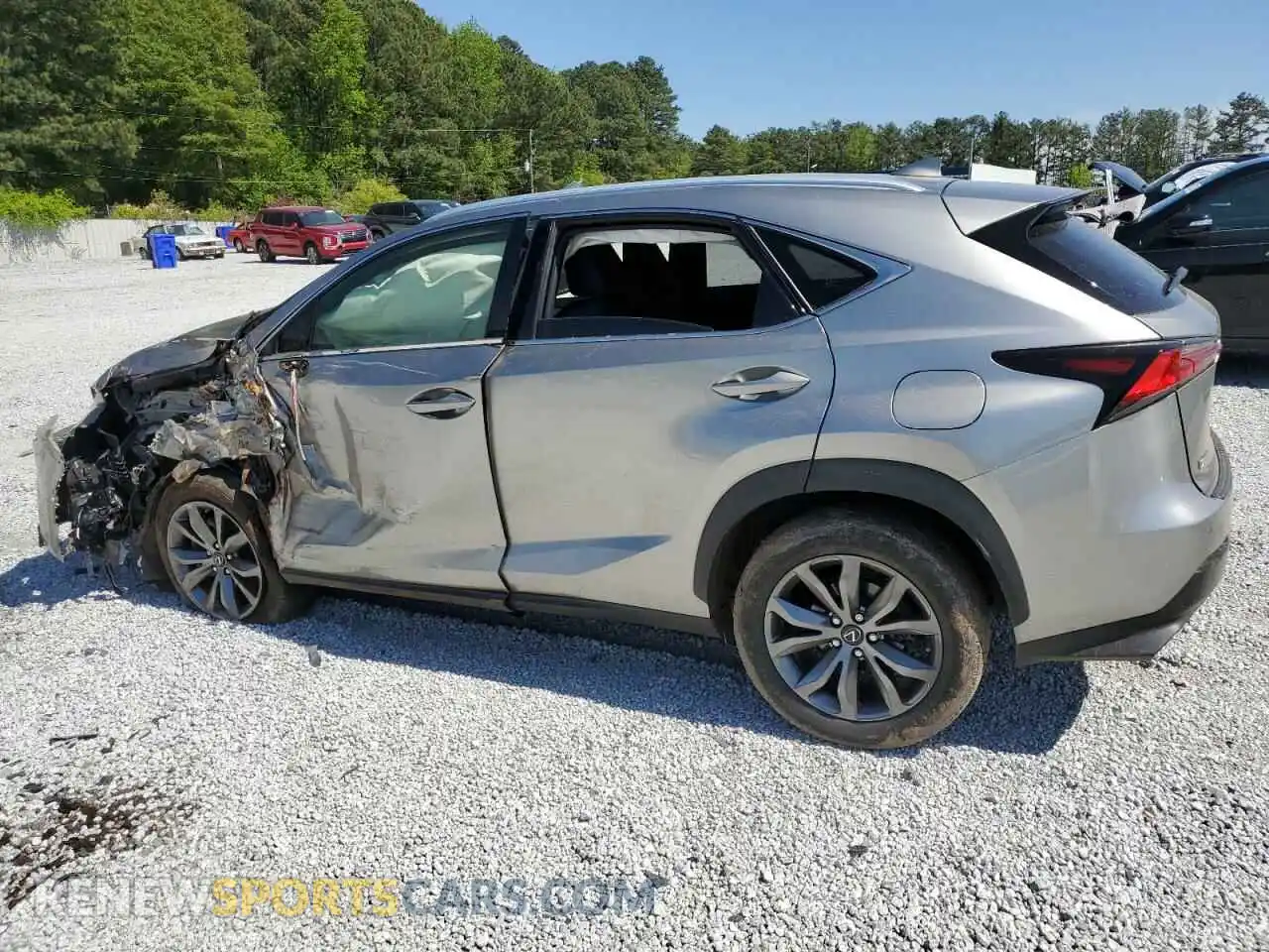 2 Photograph of a damaged car JTJSARBZ5M2197860 LEXUS NX 2021