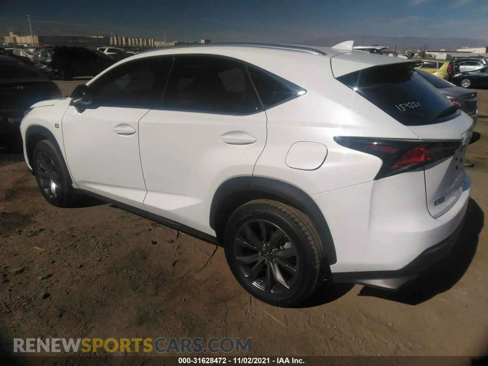 3 Photograph of a damaged car JTJSARBZ5M2200045 LEXUS NX 2021