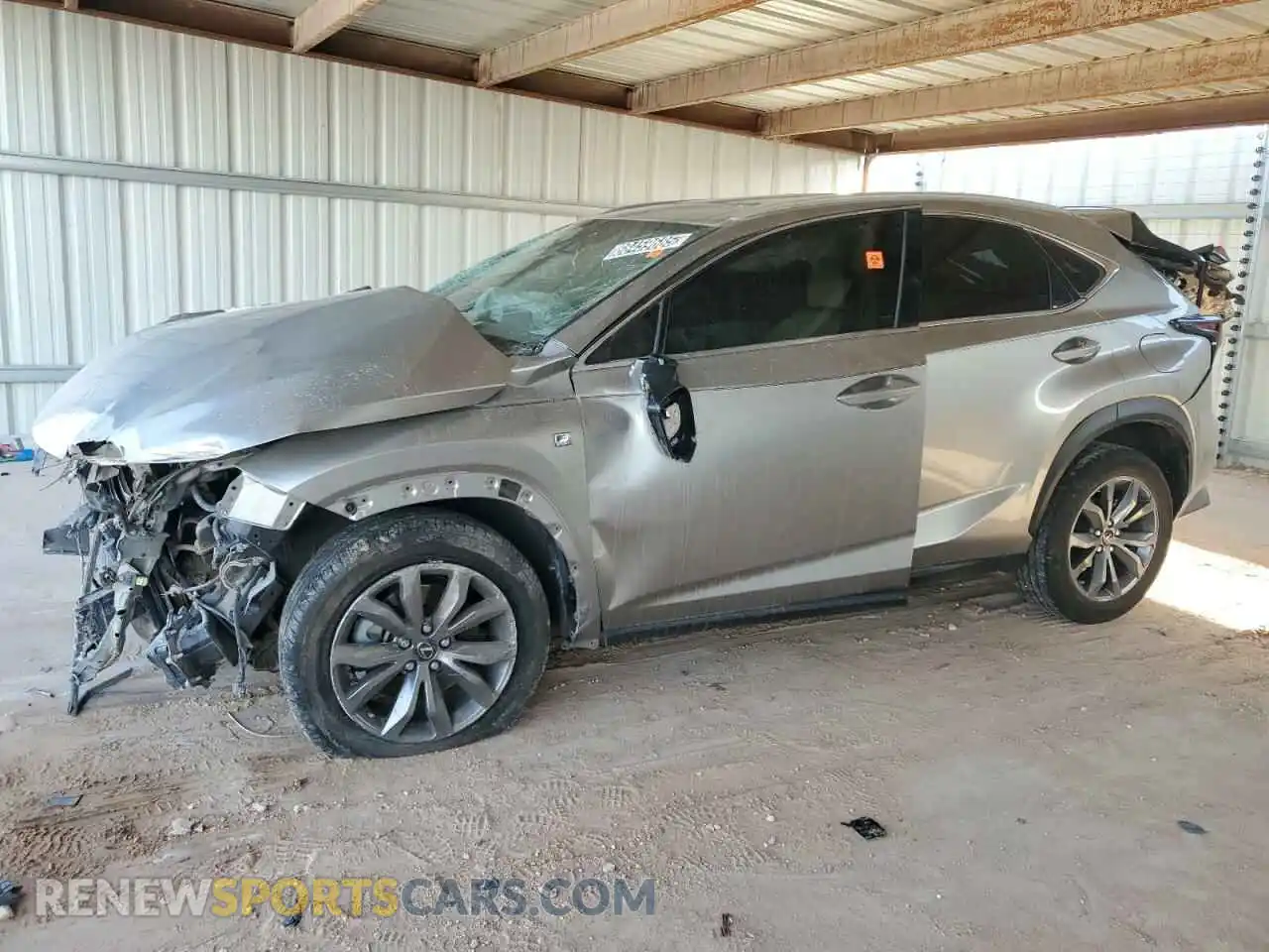 1 fotografías del automóvil dañado JTJSARBZ6M2181313 LEXUS NX 2021
