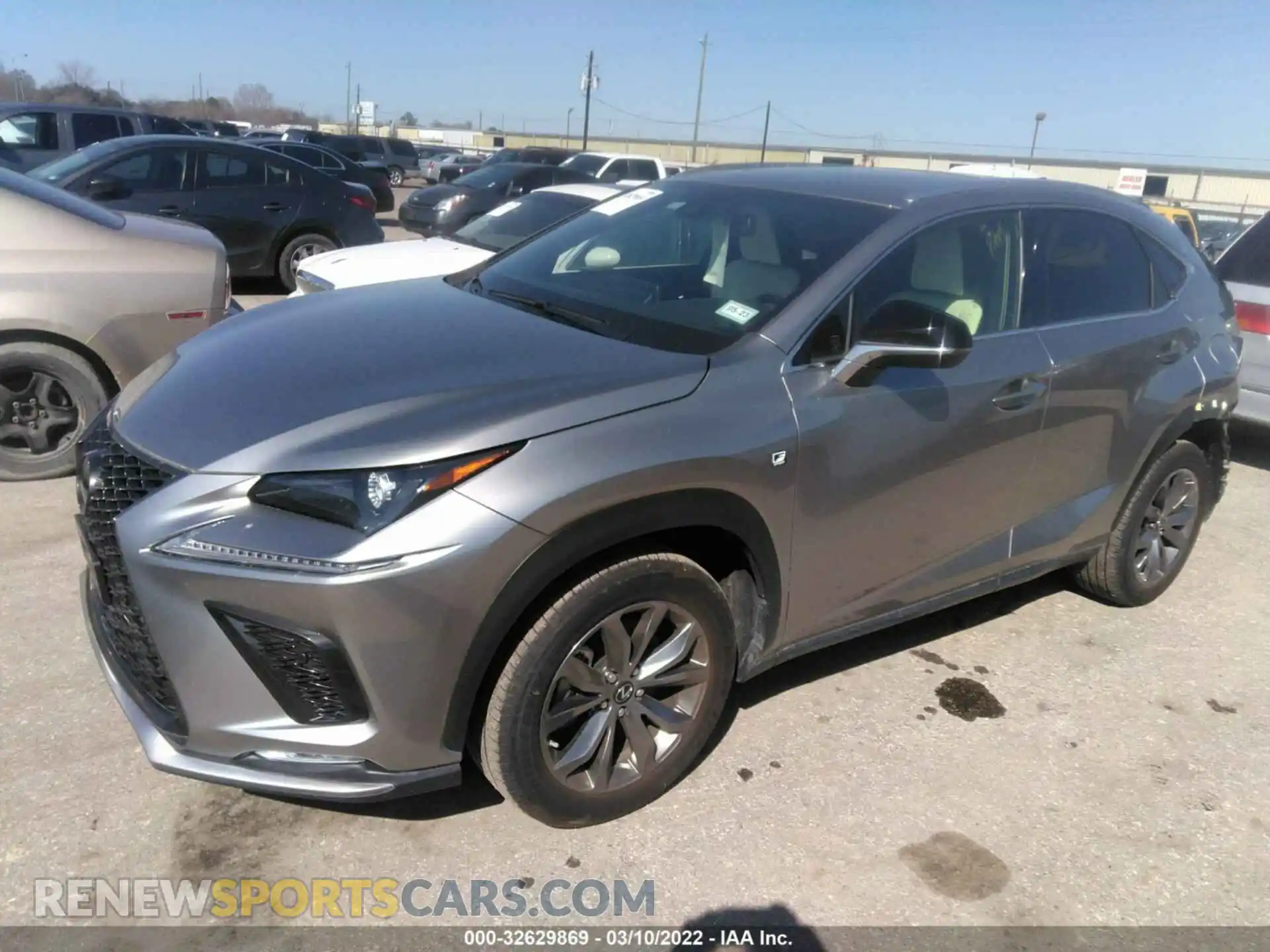 2 Photograph of a damaged car JTJSARBZ6M2193624 LEXUS NX 2021