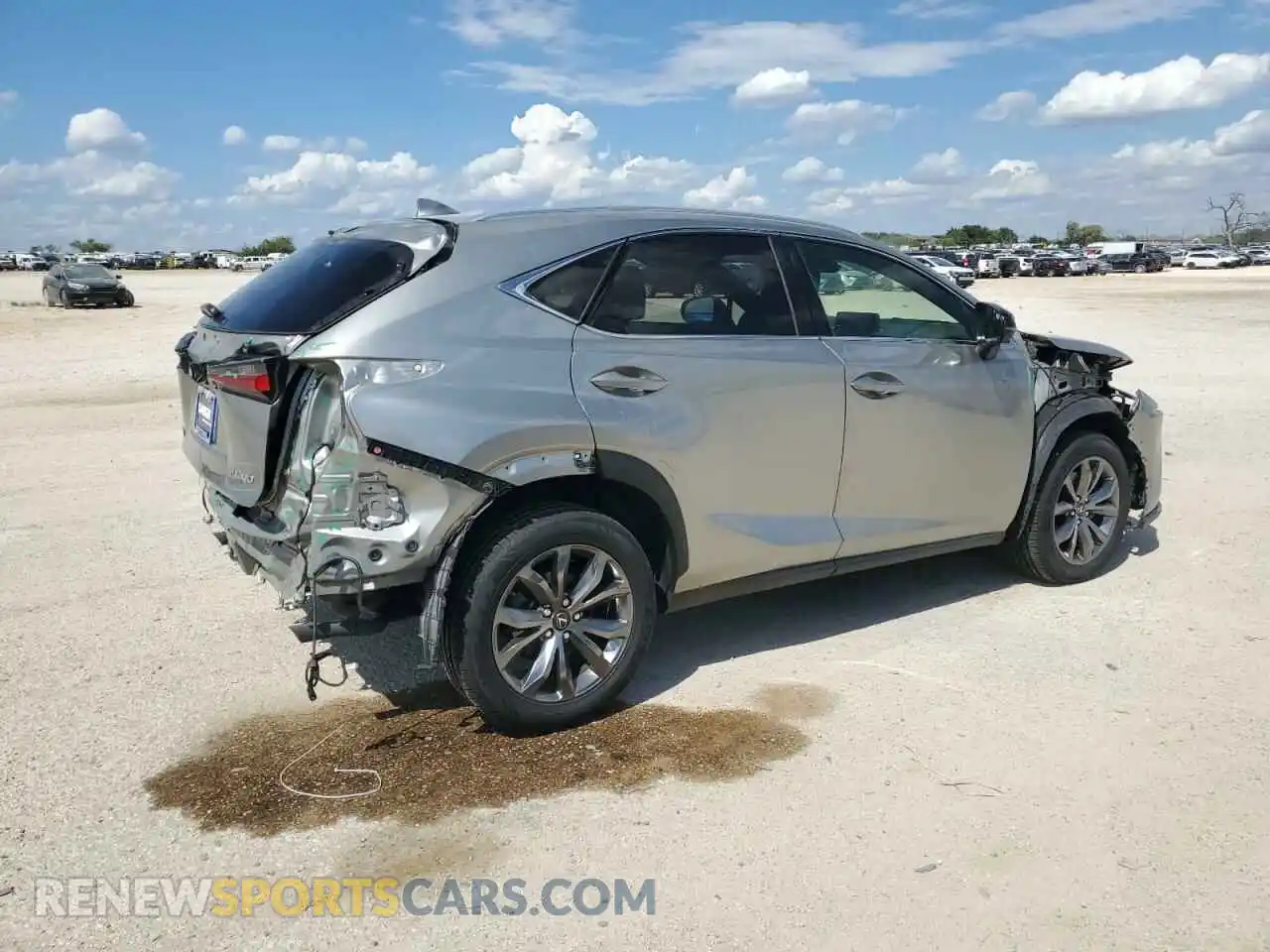 3 Photograph of a damaged car JTJSARBZ6M2198502 LEXUS NX 2021