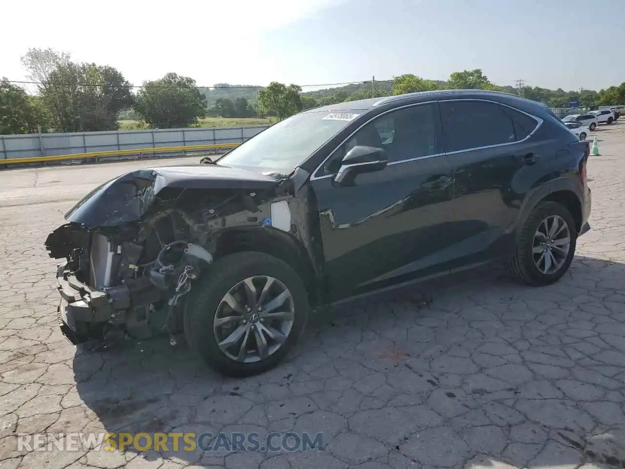 1 Photograph of a damaged car JTJSARBZ6M2200152 LEXUS NX 2021