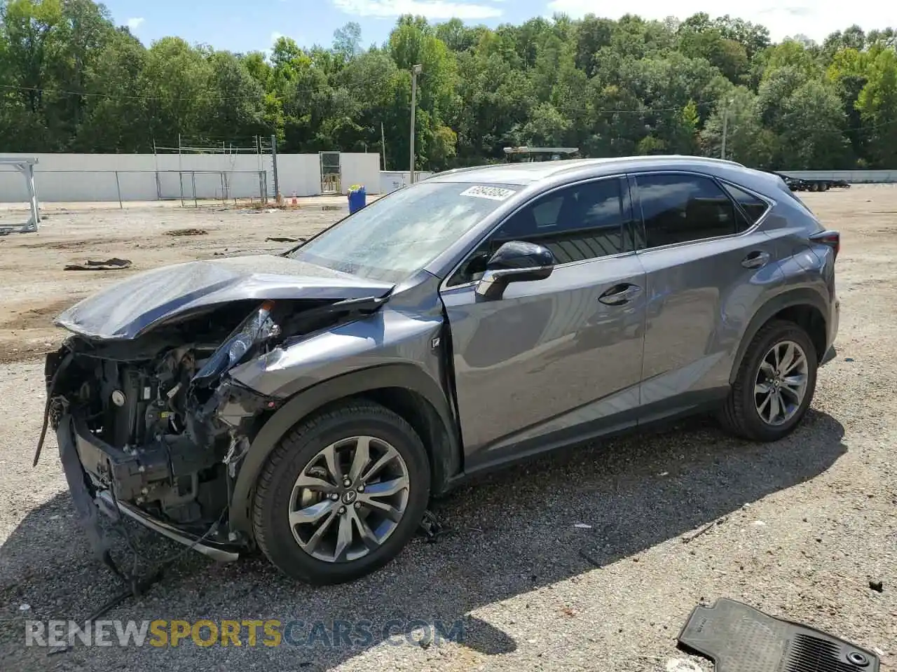1 Photograph of a damaged car JTJSARBZ6M2201821 LEXUS NX 2021