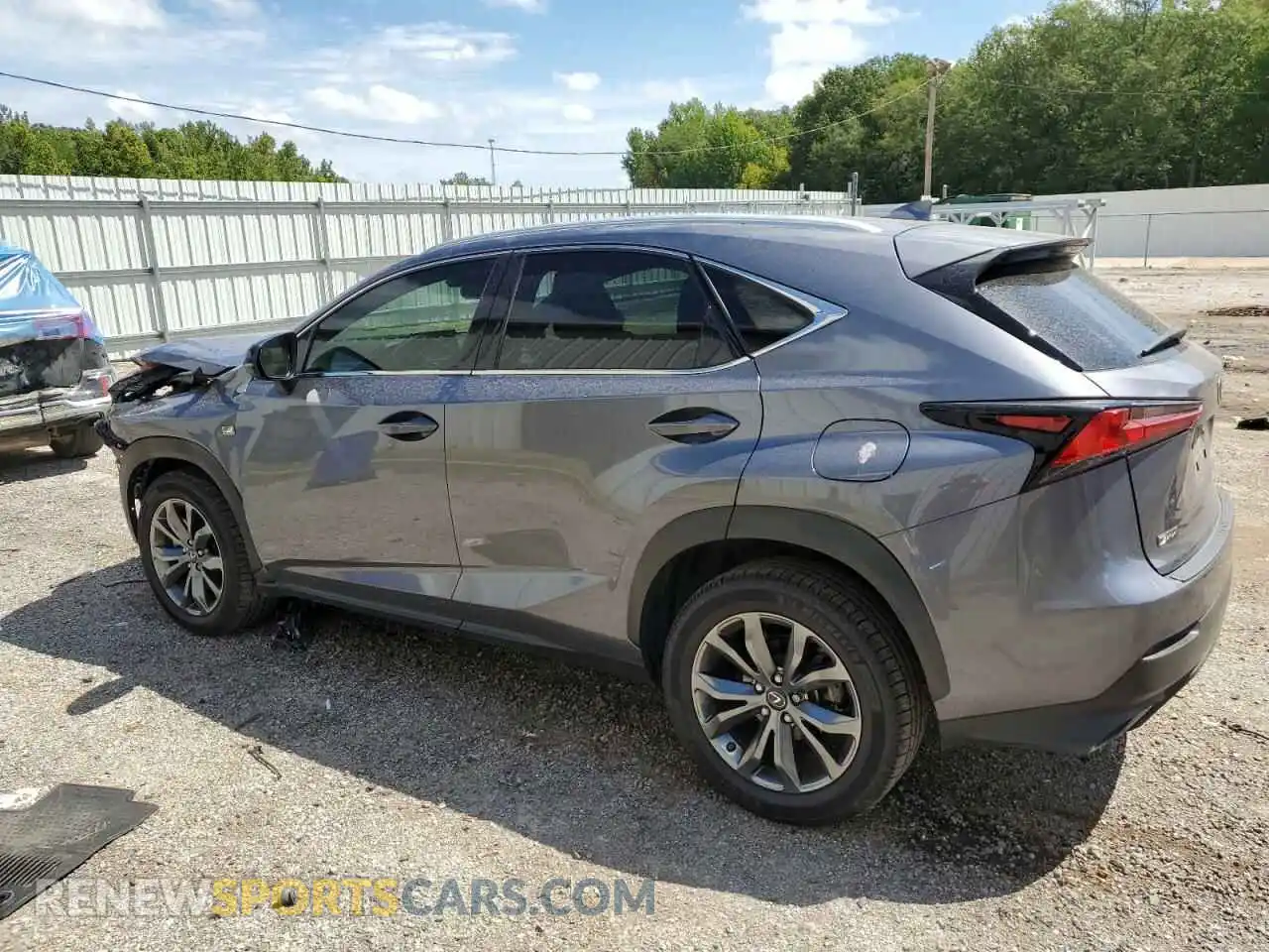 2 Photograph of a damaged car JTJSARBZ6M2201821 LEXUS NX 2021