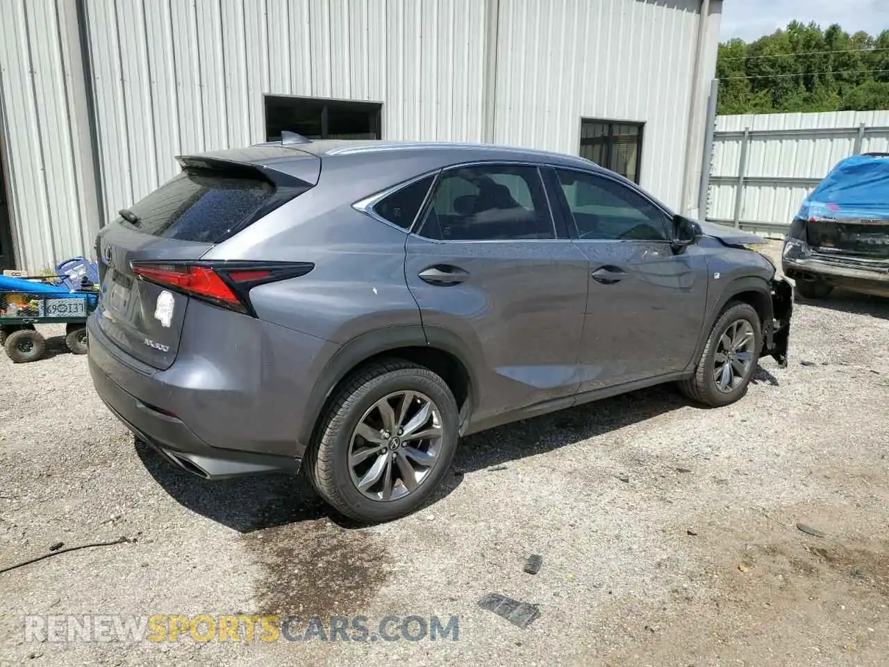 3 Photograph of a damaged car JTJSARBZ6M2201821 LEXUS NX 2021