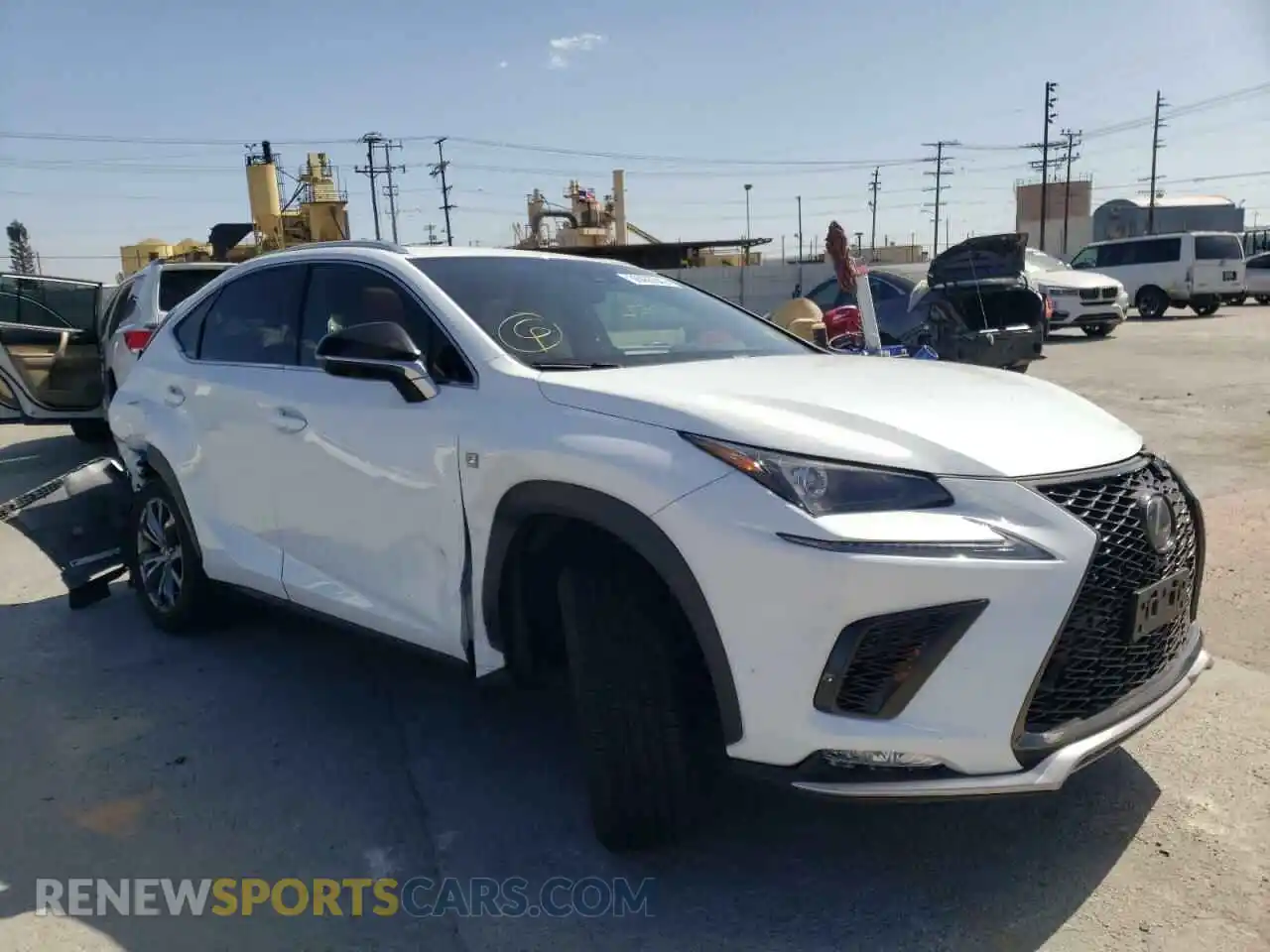 1 Photograph of a damaged car JTJSARBZ6M5028008 LEXUS NX 2021