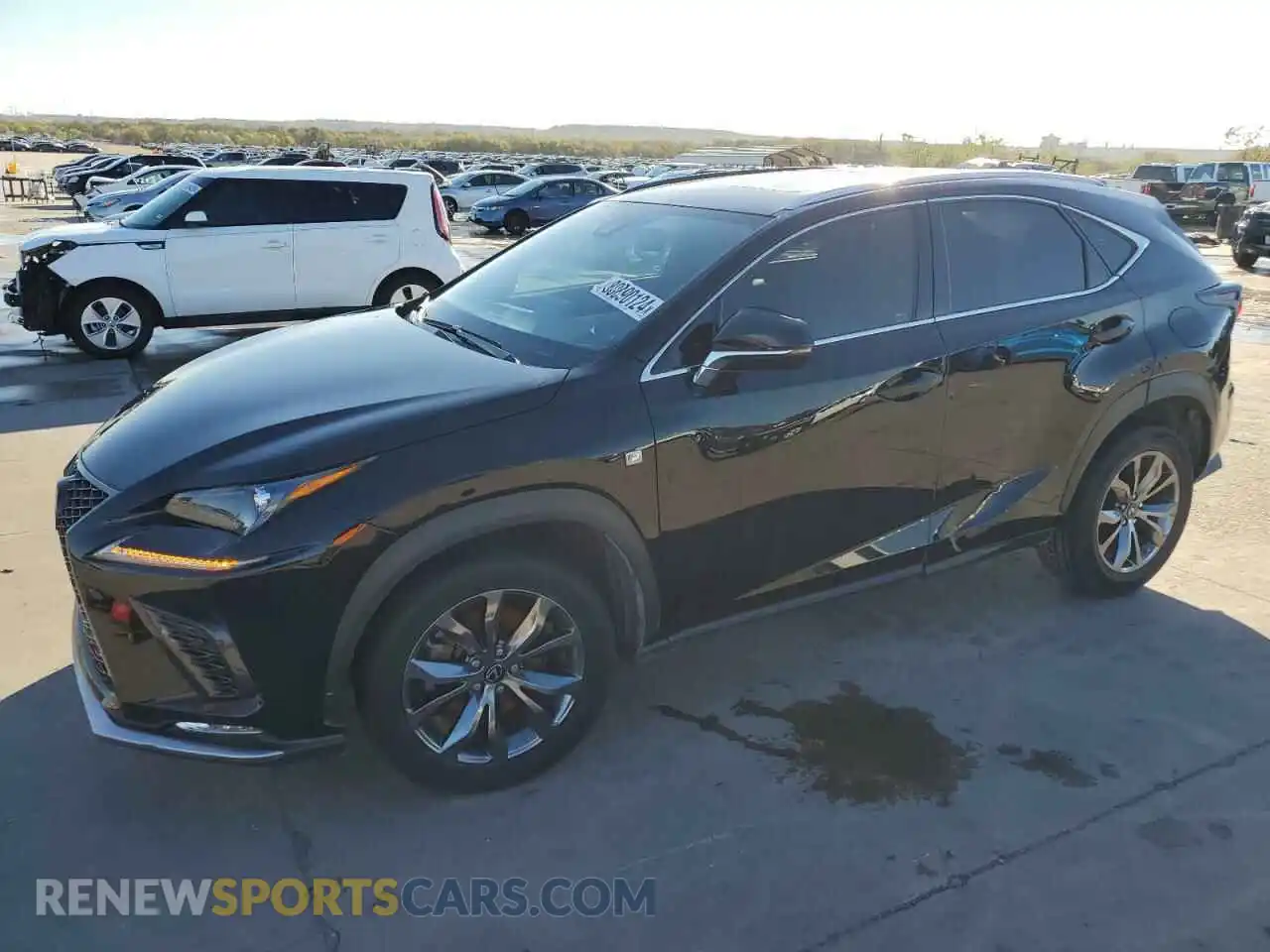1 Photograph of a damaged car JTJSARBZ7M2183684 LEXUS NX 2021