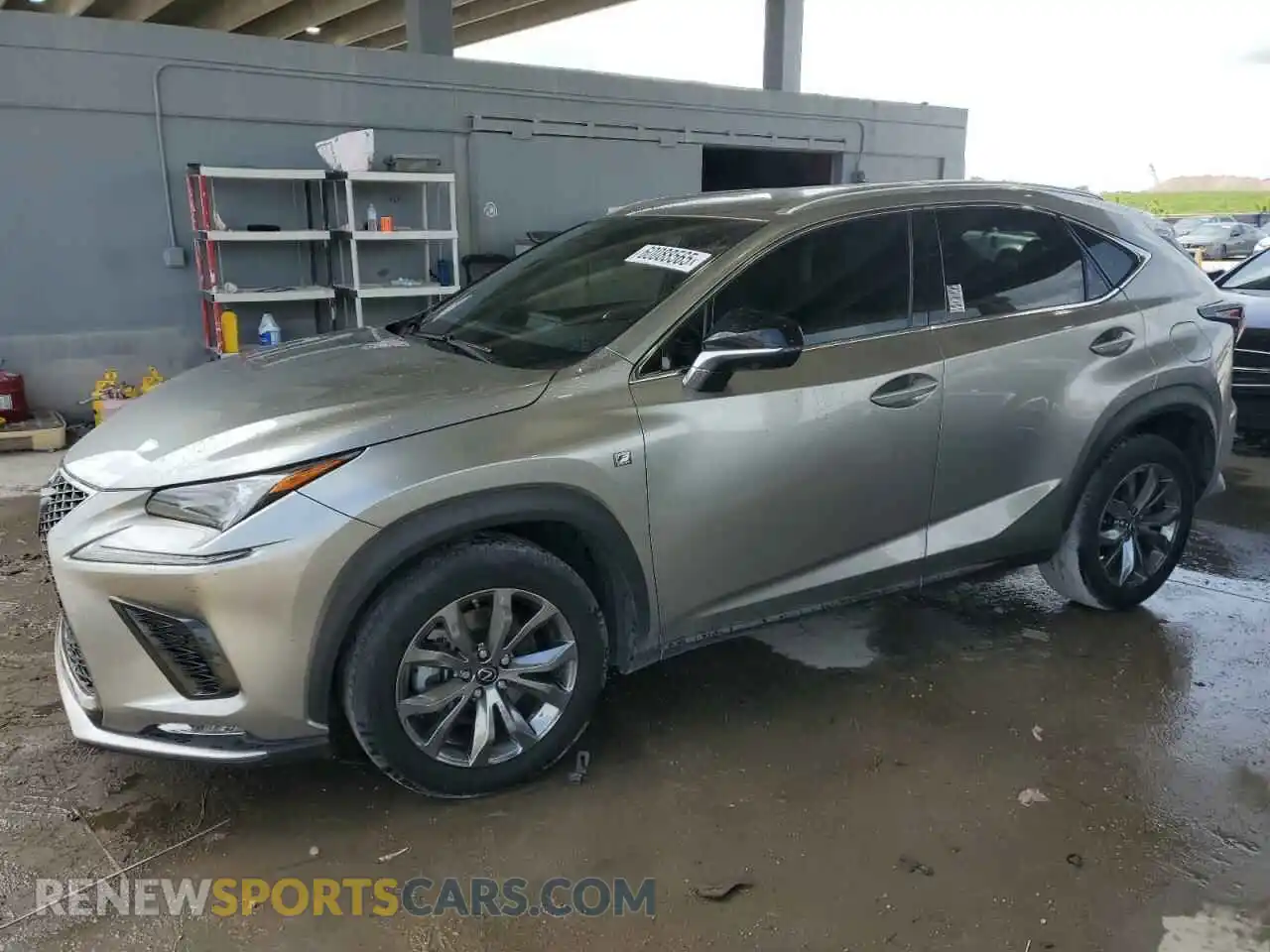 1 Photograph of a damaged car JTJSARBZ7M2185208 LEXUS NX 2021