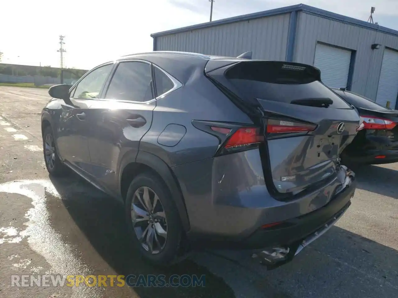 3 Photograph of a damaged car JTJSARBZ7M2187220 LEXUS NX 2021