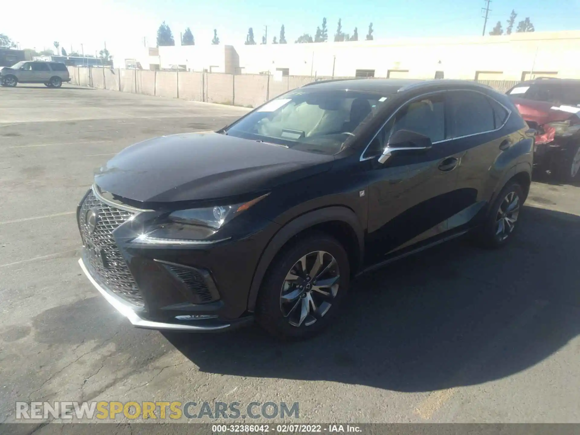 2 Photograph of a damaged car JTJSARBZ7M2192238 LEXUS NX 2021