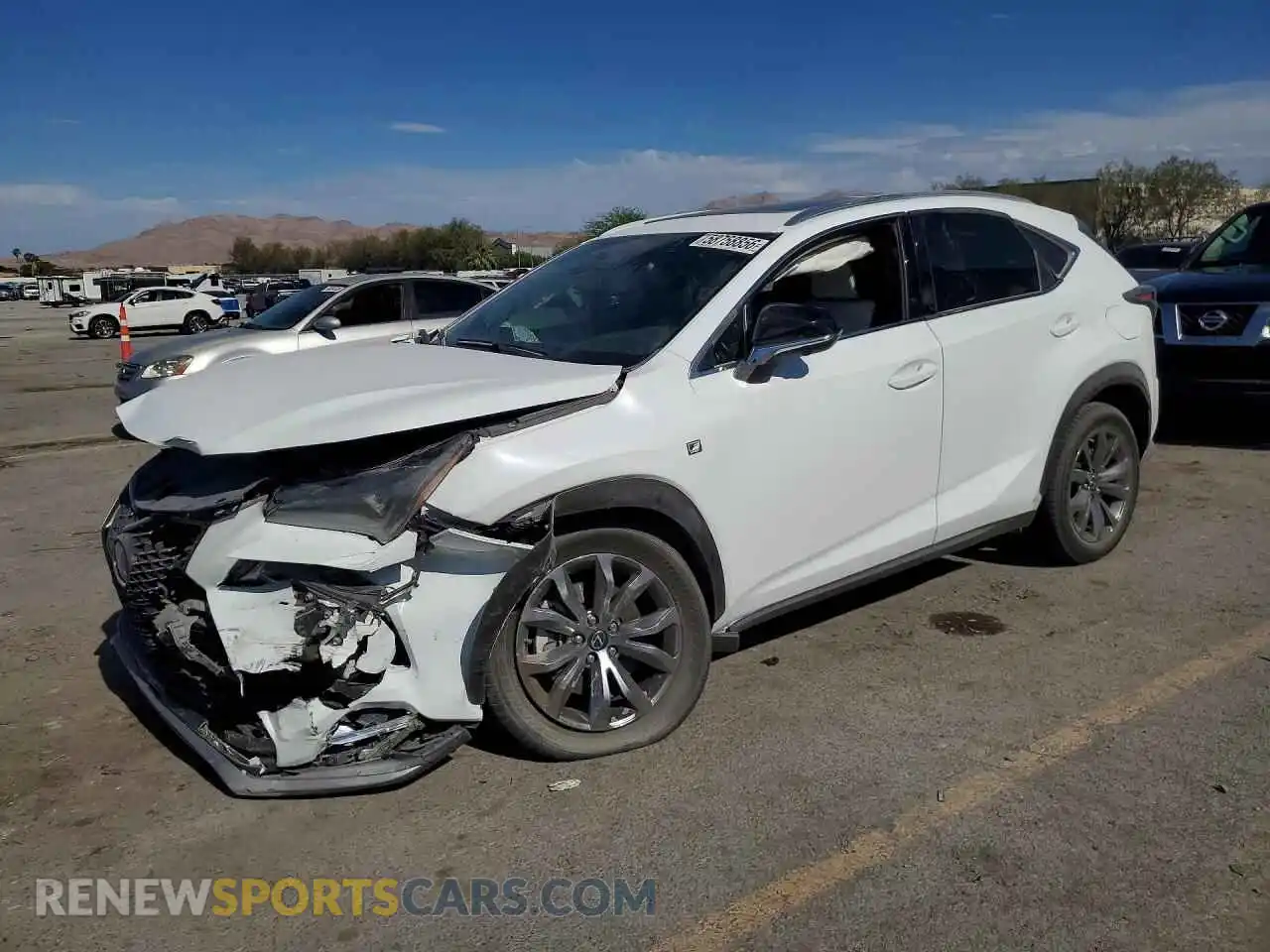 1 Photograph of a damaged car JTJSARBZ8M2198422 LEXUS NX 2021