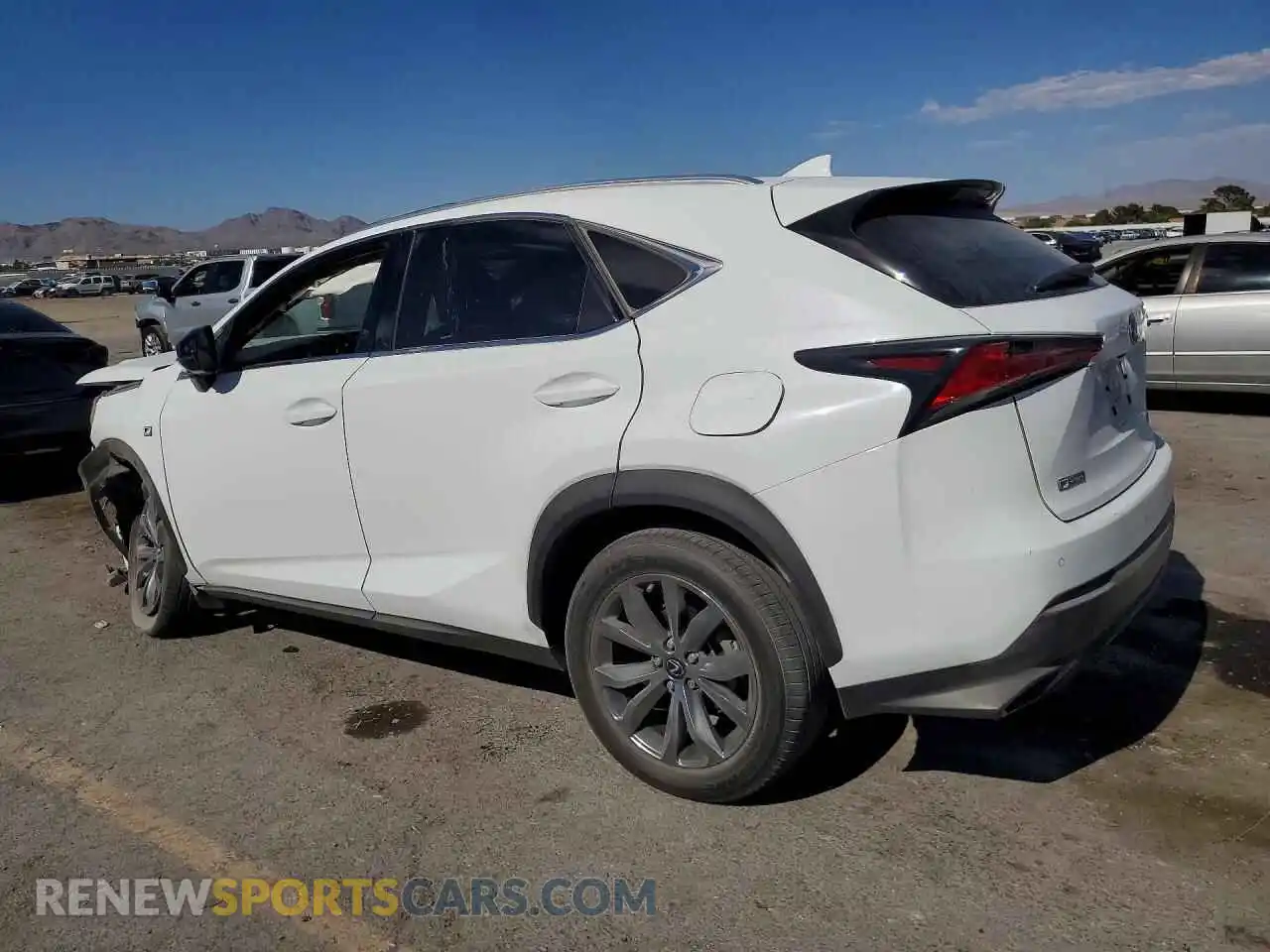 2 Photograph of a damaged car JTJSARBZ8M2198422 LEXUS NX 2021