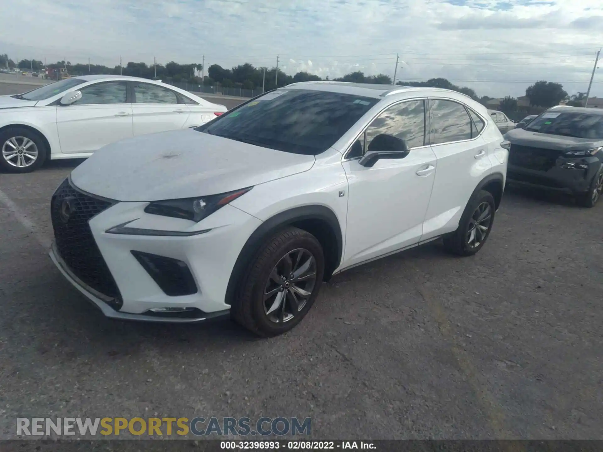2 Photograph of a damaged car JTJSARBZ8M5022971 LEXUS NX 2021