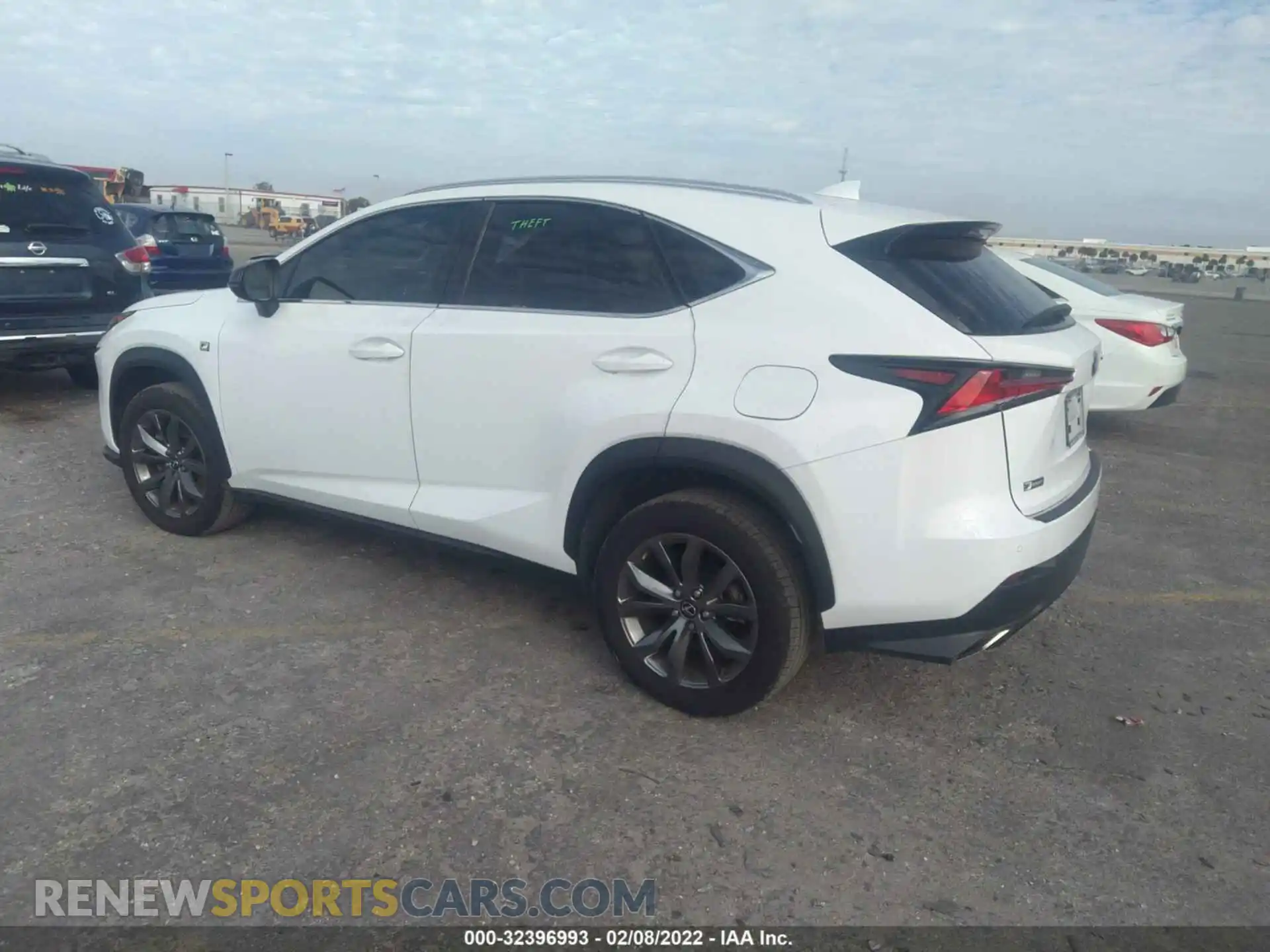 3 Photograph of a damaged car JTJSARBZ8M5022971 LEXUS NX 2021