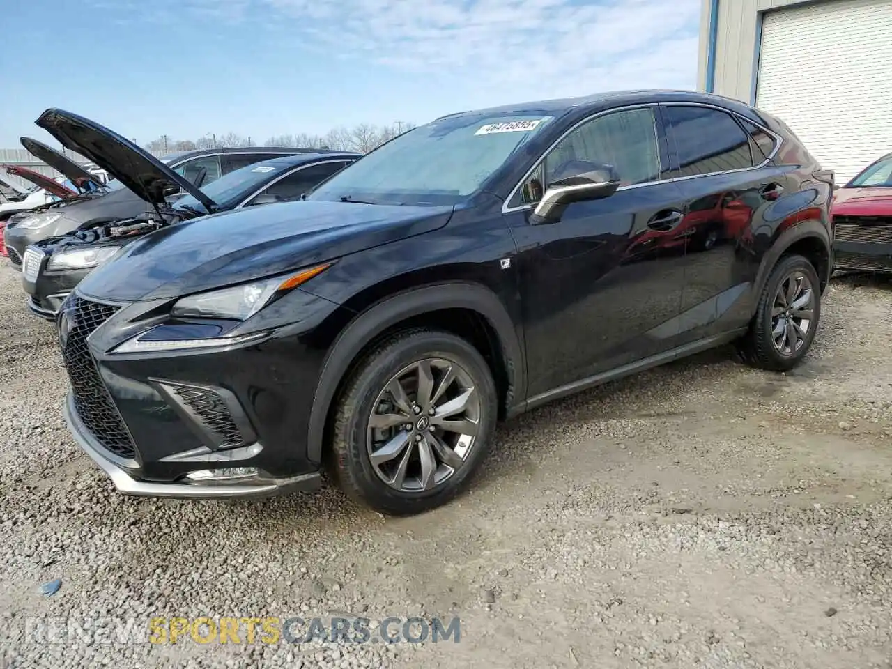 1 Photograph of a damaged car JTJSARBZ9M2186540 LEXUS NX 2021