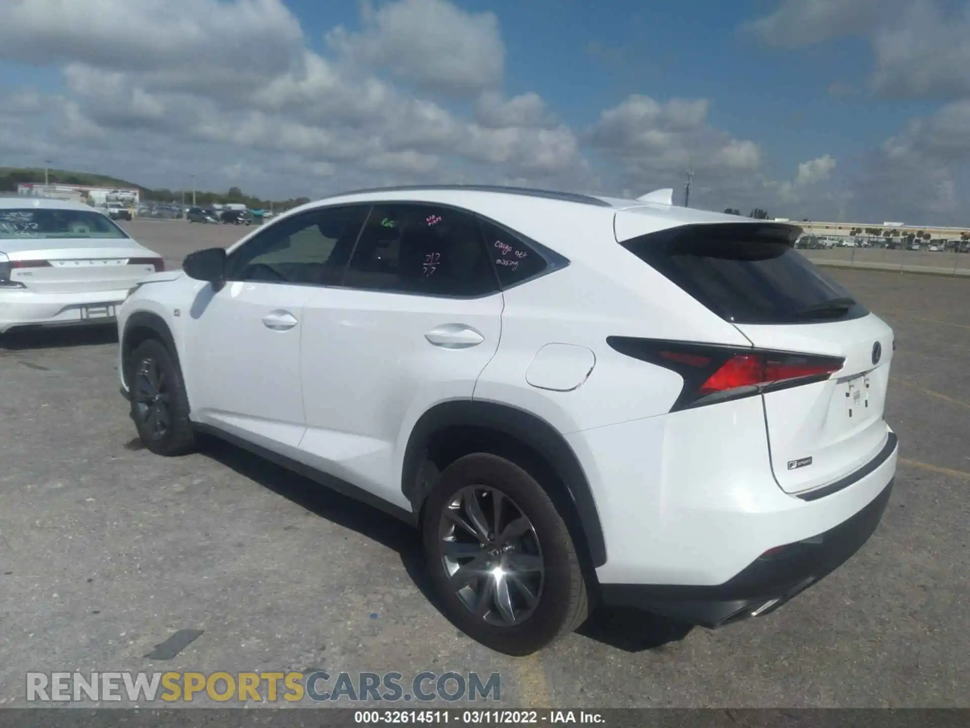 3 Photograph of a damaged car JTJSARBZXM2188720 LEXUS NX 2021