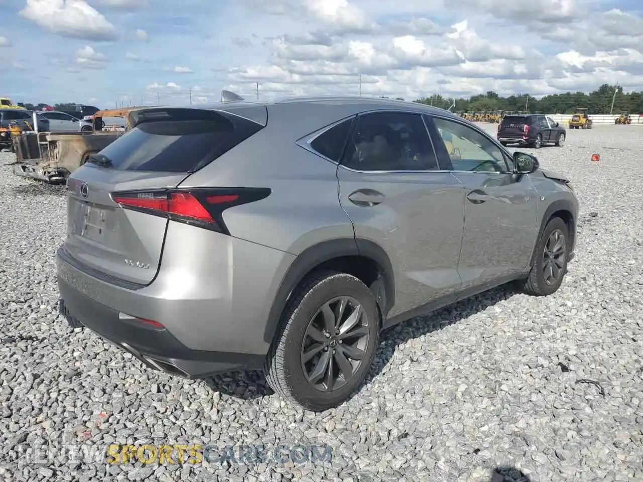 3 Photograph of a damaged car JTJSARBZXM2190242 LEXUS NX 2021