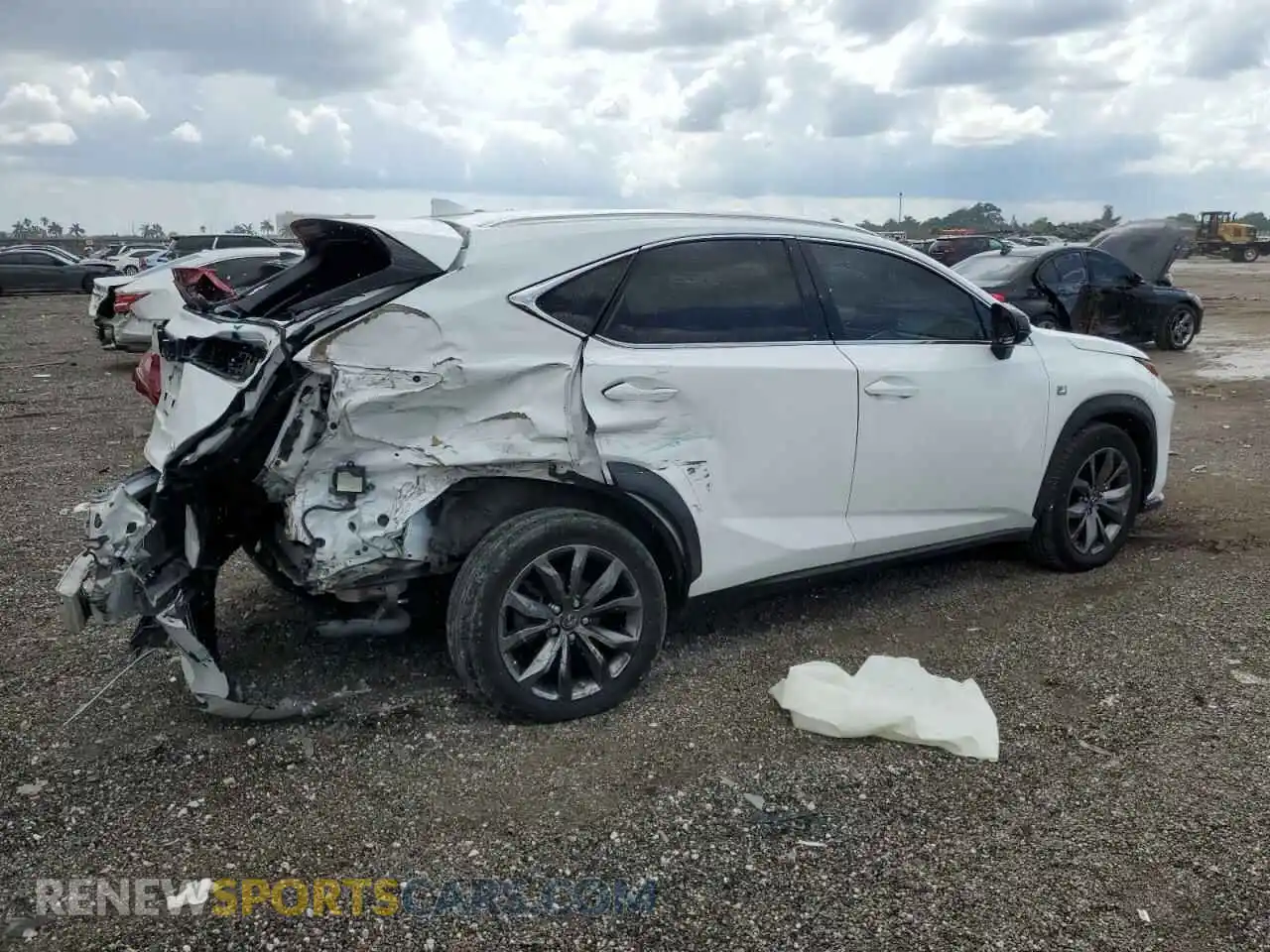 3 Photograph of a damaged car JTJSARBZXM2192847 LEXUS NX 2021